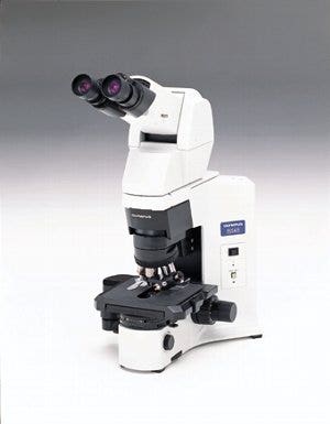 The Olympus BX45 microscope